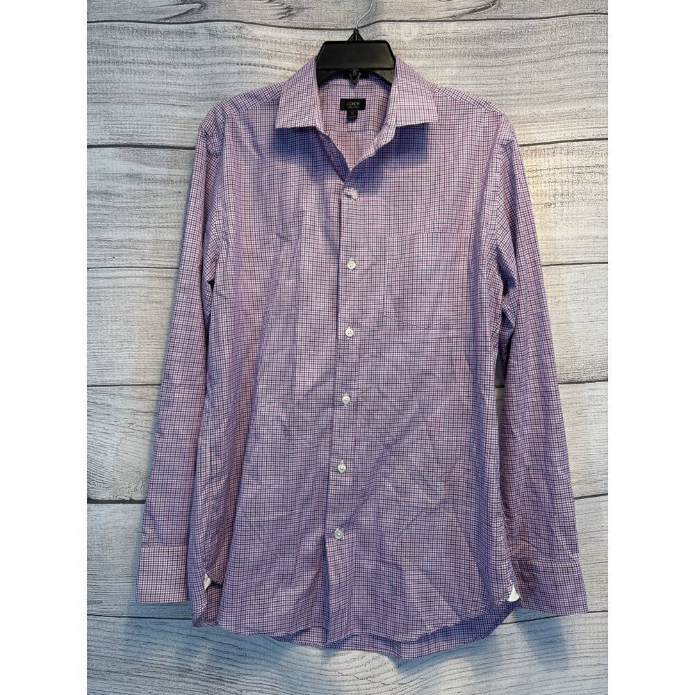 J.Crew Ludlow Men's 120's 2-ply Button-Down Shirt Size M